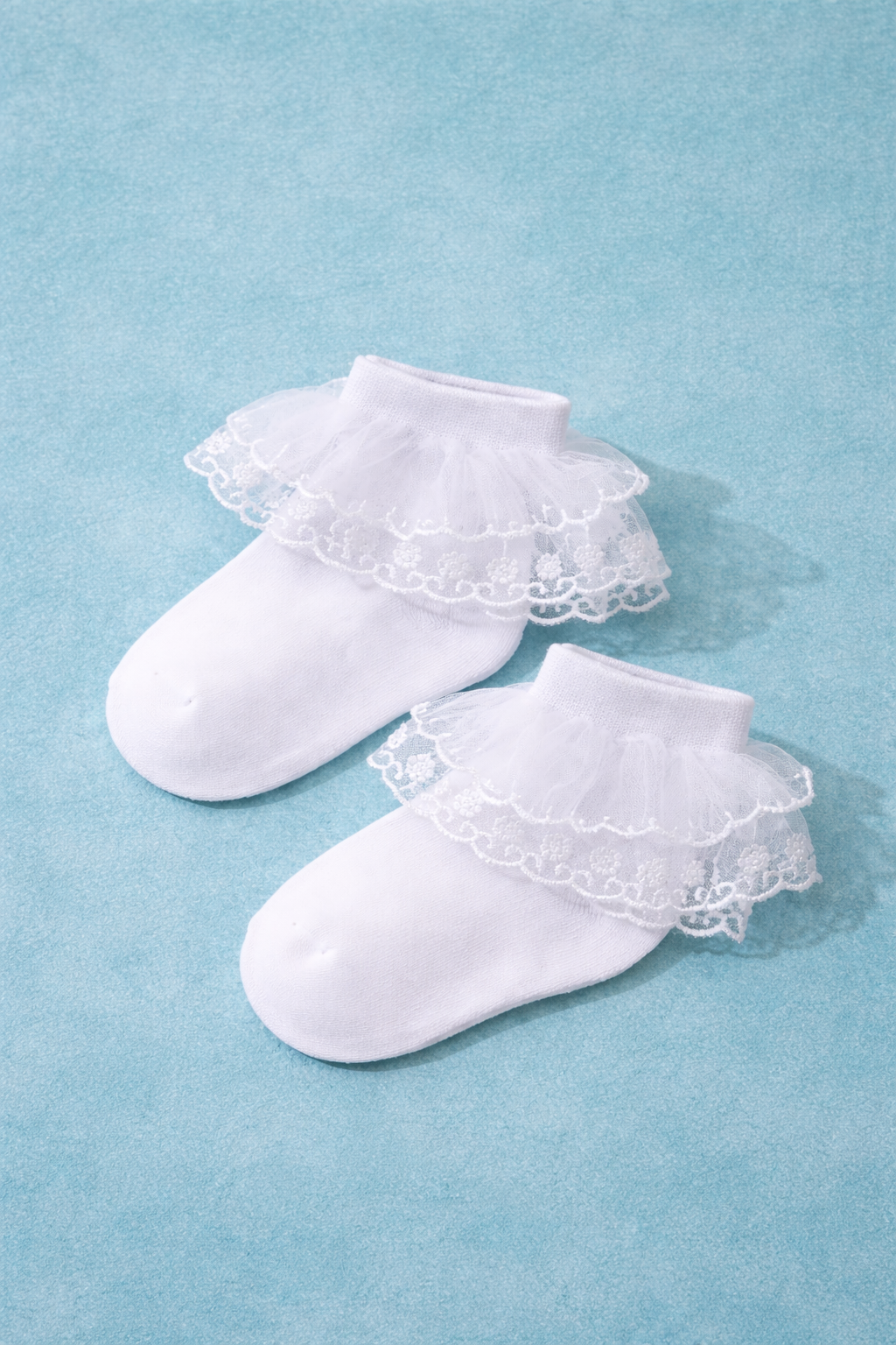 Tiny Feet Princess Lace Whisper Lace Fashion Socks