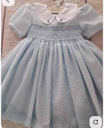 Hazelnut Garden Smocked Girls Dress